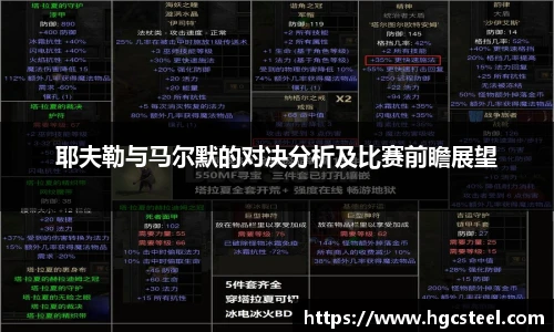 耶夫勒与马尔默的对决分析及比赛前瞻展望